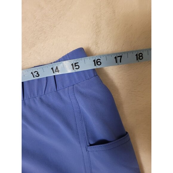 Chicos Zenergy Womens Blue Pleated Skort sz 0 U.S. 4 Fit &nFlare tennis - Picture 5 of 7